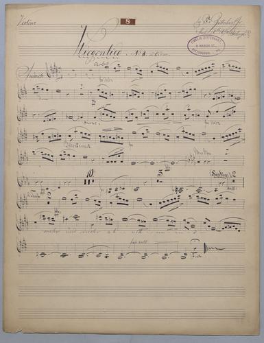 Wiegenlieder # 8 - Parts: Violin,
