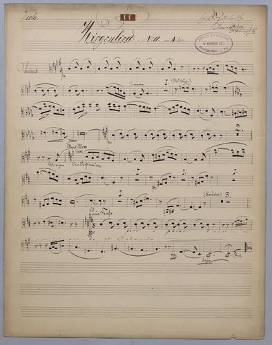 Wiegenlieder # 11 - Parts: Viola,