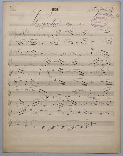 Wiegenlieder # 10 - Parts: Violin,