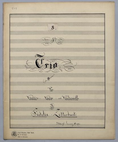 5tes Trio - Parts: Violin,
