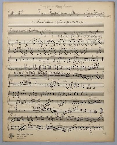 Trio Fantastique - Parts: Violin 2,