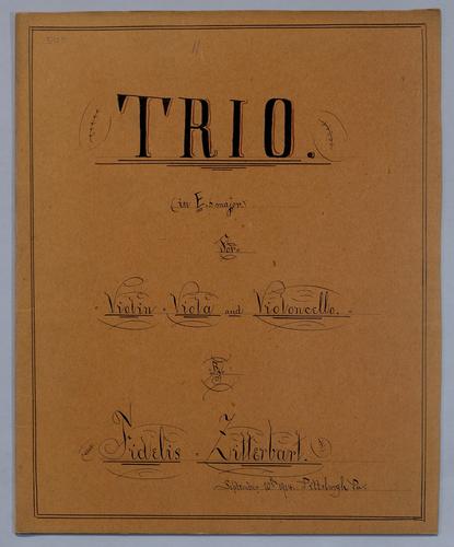 Trio : [no.] 11 - Parts: Violin,