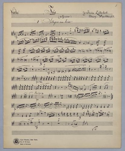 7tes Trio - Parts: Viola,
