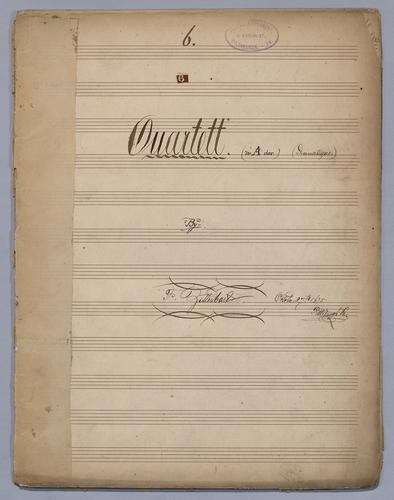 Quartett : [no.] 6 - Parts: Piano,