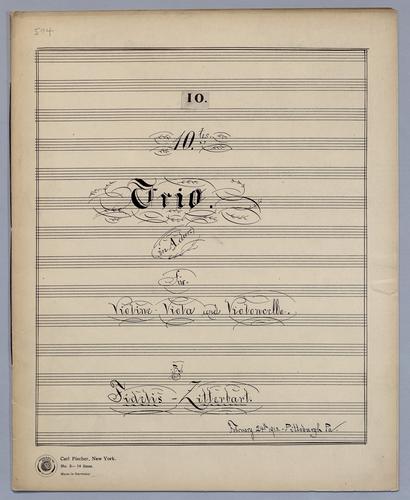 10tes Trio - Parts: Violin,