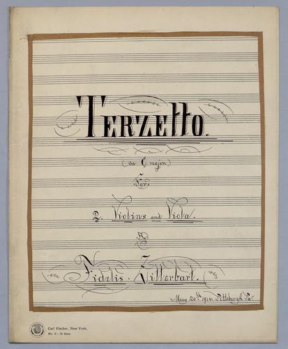 Terzetto for 2 Violins and Viola - Parts: Violin 1,