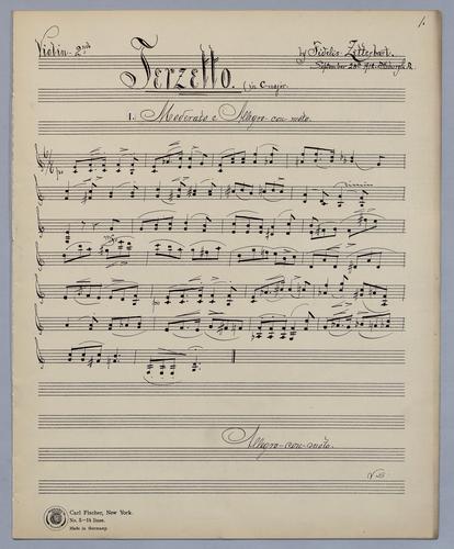 Terzetto [no.] 2 - Parts: Violin 2,