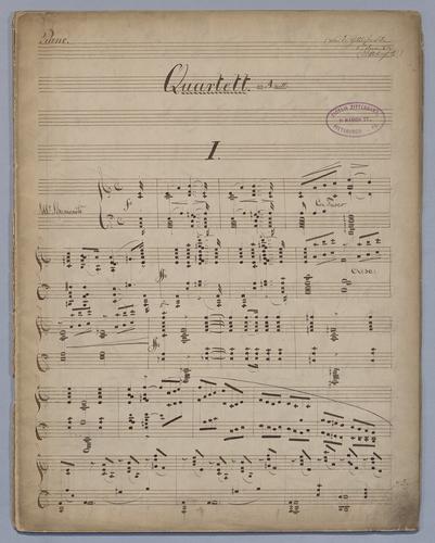 Quartett : [no.] 8 - Parts: Piano,