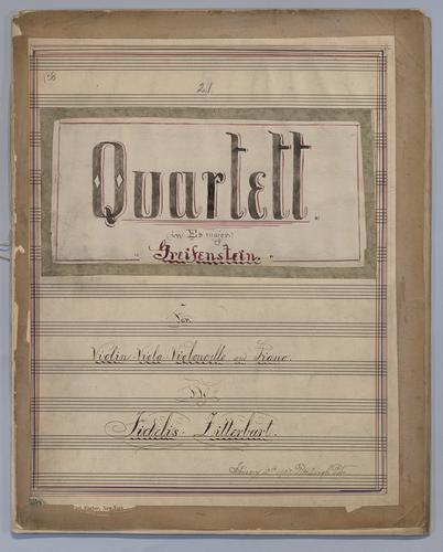 Quartett : [no.] 21 - Score,