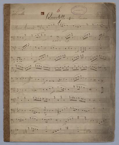 Quartett : [no.] 6 - Parts: Violoncello,
