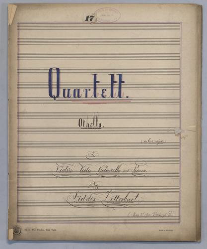 Quartett : [no.] 17 - Score,