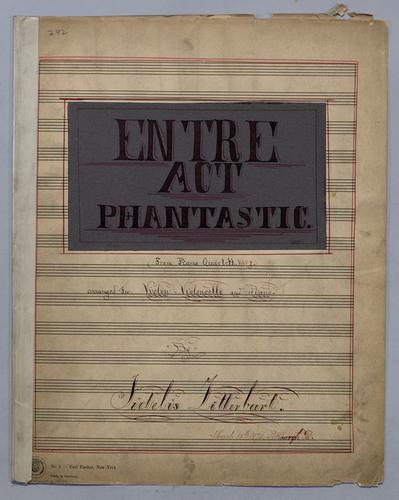 Entre-act fantastique - Score,