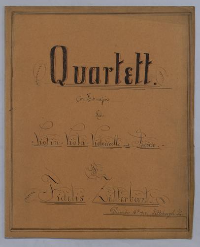 Quartett : [no.] 26 - Score,