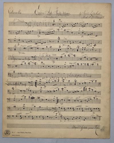 Entre-act fantastique - Parts: Violoncello,
