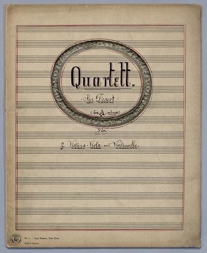 Quartett : [no.] 26 - Score