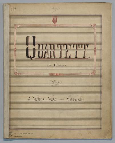 Quartett : [no.] 39 - Score