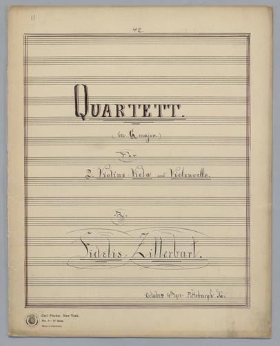 Quartett : [no.] 42 - Parts: Violin 1,