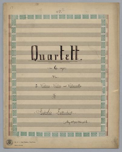 Quartett : [no.] 48a - Parts: Violin 1,