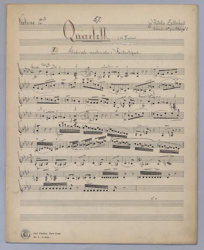 Quartett : [no.] 57 - Parts: Violin 2,
