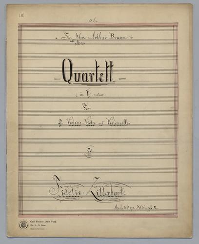Quartett : [no.] 46 - Parts: Violin 1,