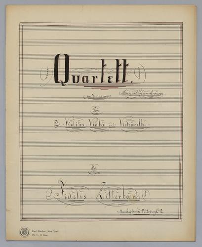 Quartett : [no.] 72 - Parts: Violin 1,