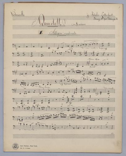 Quartett : [no.] 66 - Parts: Violoncello,