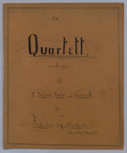 Quartett : [no.] 64 - Parts: Violin 1,