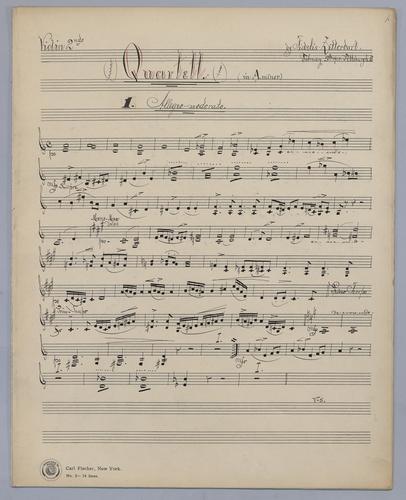 Quartett : [no.] 66 - Parts: Violin 2,