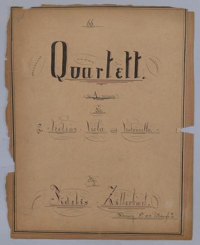 Quartett : [no.] 66 - Parts: Violin 1,