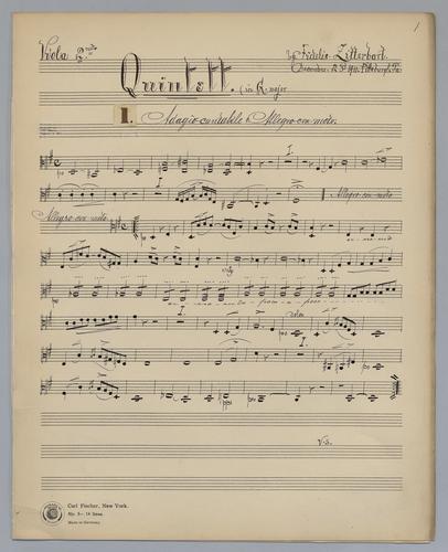 Quintett : [no.] 13 - Parts: Viola 2,