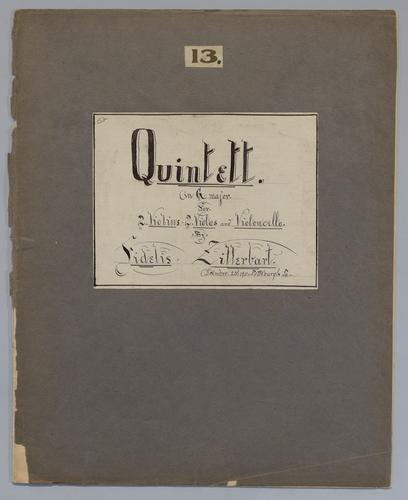 Quintett : [no.] 13 - Parts: Violino 1,