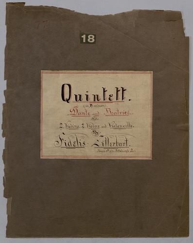 Quintett : [no.] 18 - Parts: Violin 1,