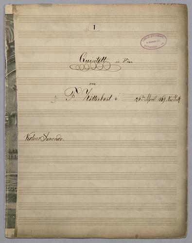 Quintett : [no.] 1 - Parts: Violin 2,