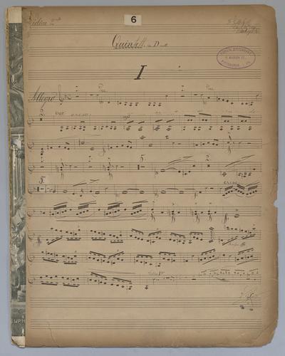Quintett : [no.] 6 - Parts: Violin 2,