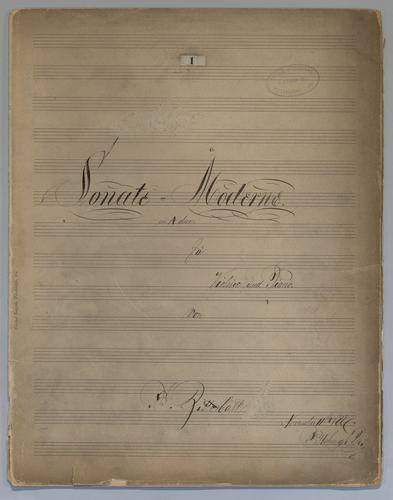 Sonate-Moderne - Score,