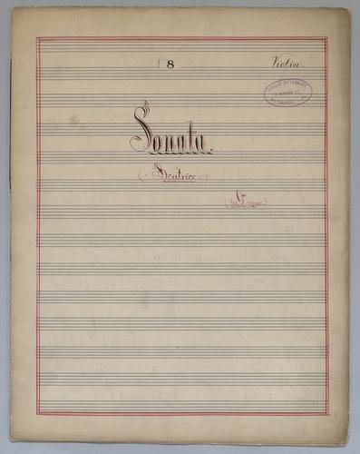 Sonata No. 8 - Parts: Violin,
