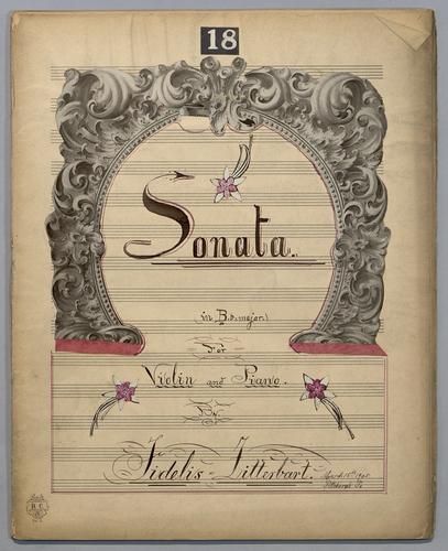 Sonata : [no.] 18 - Score,