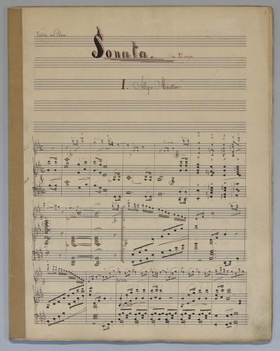 Sonata in E Major - Score 2