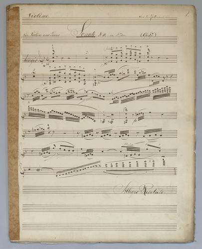 Sonate in F Dur - Violine,