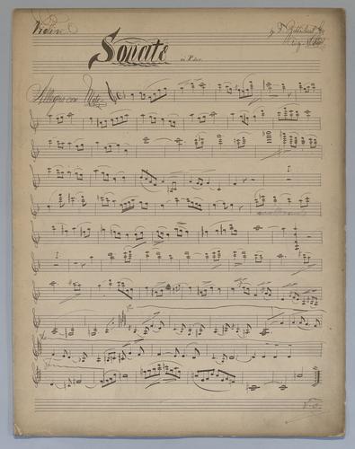 Sonate : [no.] 2 - Violine,