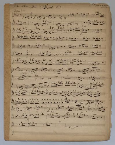Sonate in D Dur - Parts: Violin,