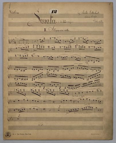 Sonata No. 12 - Violin,