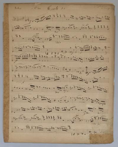 Sonate in C Dur - Parts: Violine,