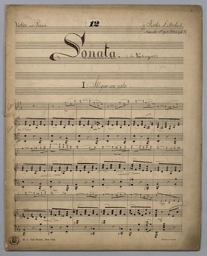 Sonata No. 12 - Score,