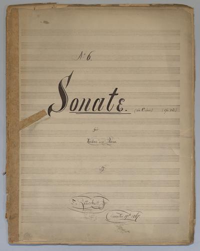Sonate in C Dur - Score,