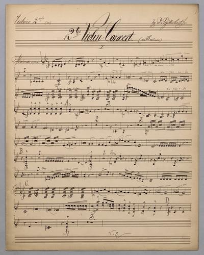 2tes Violin-Concerto - Parts: Violine 2a,