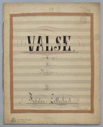 Valse : [no.] 28 : in G Major : for Piano,