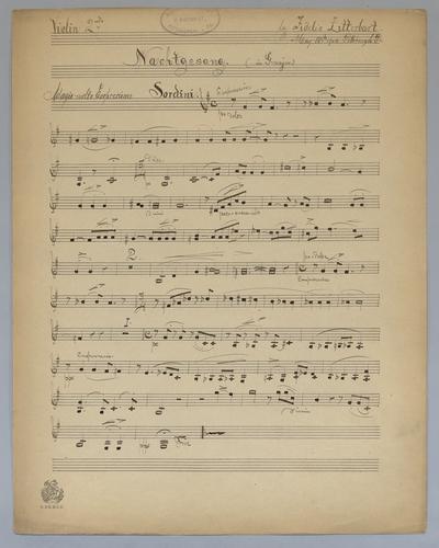 Nachtgesang - Parts: Violin 2,