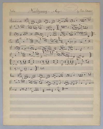 Nachtgesang : [no.] 4 - Parts: Viola
