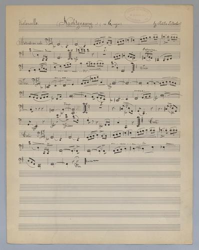 Nachtgesang : [no.] 4 - Parts: Violoncello